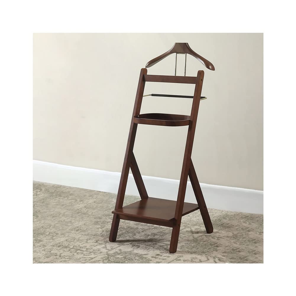 Amazon｜Valet Stand スーツラック バレットスタンド ワードローブ 省